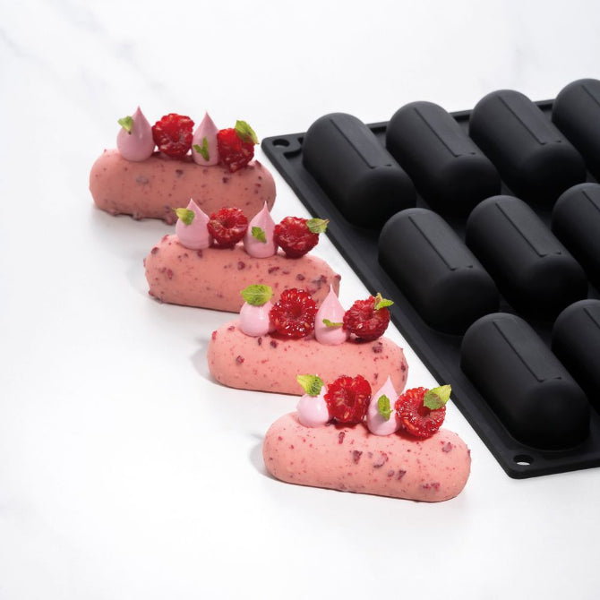 40-Piece Silicone Mold Set with 16 Unique Shapes - Perfect for Baking, Candy Making, Chocolate, Soap, and DIY Crafts
