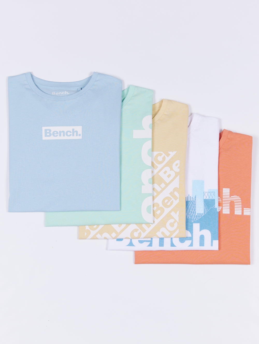 Mirso Assorted Graphic T-Shirt 5 Pack - Stylish Cotton Crewneck Tees for Men - Perfect for Casual Wear, Gym, and Everyday Outfits