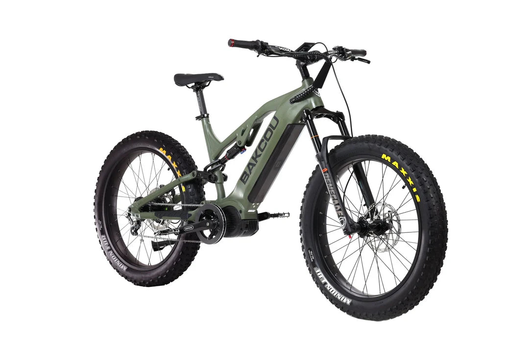 Bakcou Scout Jager Electric Bike - 750W Powerful Motor, 48V 14Ah Battery, 28MPH Top Speed - Perfect for Hunting, Off-Roading & Outdoor Adventures