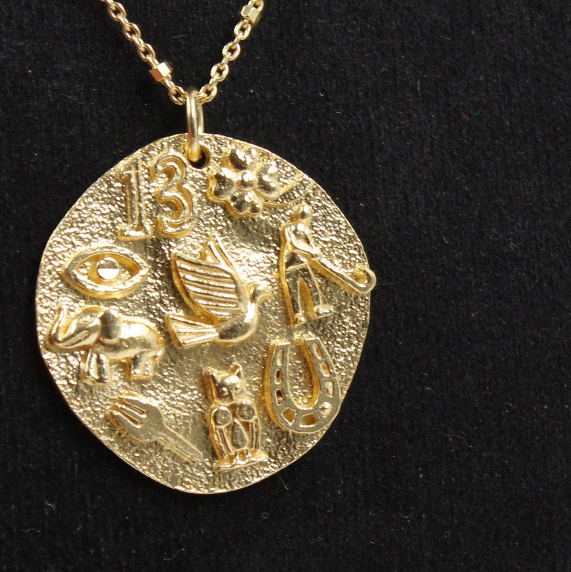 925 Sterling Silver Evil Eye Pendant Necklace - Gold Plated Good Luck Charm Jewelry for Protection, Birthday & Baby Shower Gifts | Spiritual Healing, Daily Wear & Special Occasions