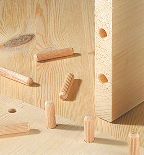 Bosh Beige Wooden Dowel 2607000446 - Perfect for DIY Crafts, Furniture Assembly, and Home Decor Projects