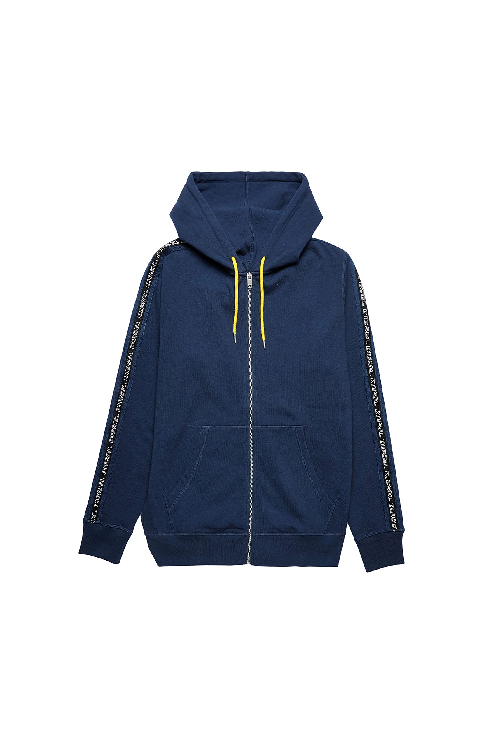 Diesel Men's Brandon-z Zip Up Hoodie | Lightweight Fleece Jacket for Casual Wear & Outdoor Activities | Winter Fashion & Streetwear Essential