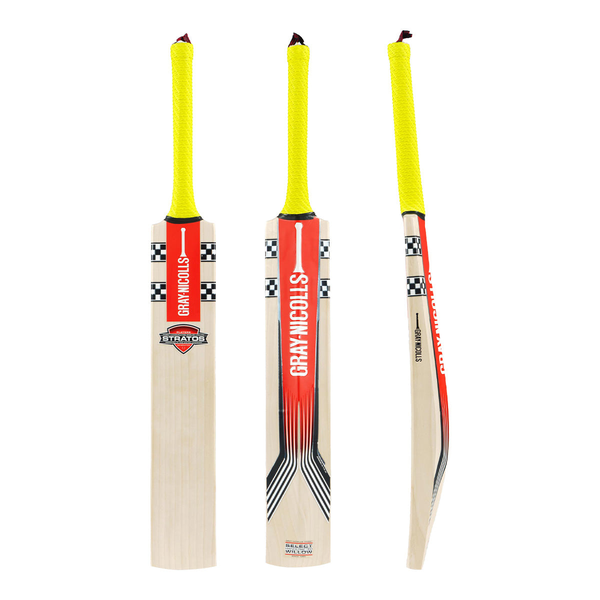 Gray Nicolls Stratos Gen 1.1 English Willow Cricket Bat - Premium Professional Grade for Tournament Play | Perfect for Club Matches & Training Sessions