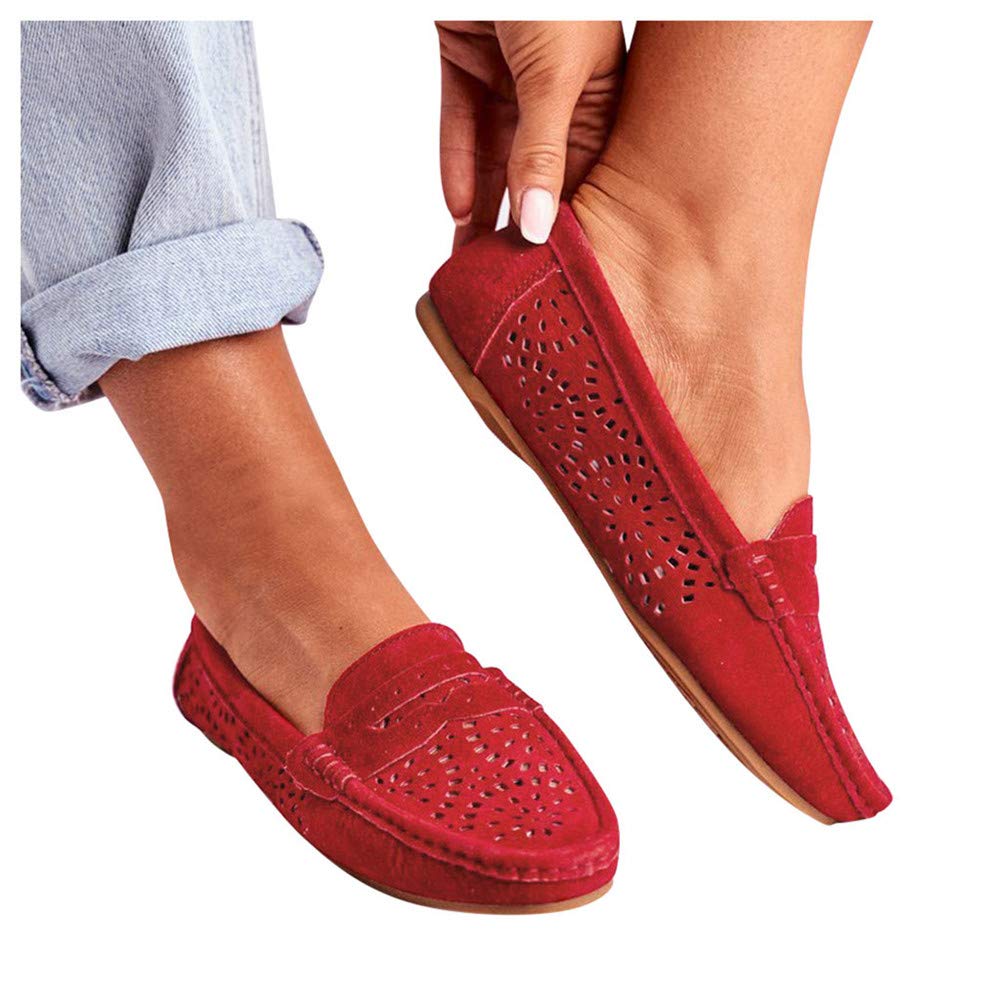 Gibobby Women's Slip On Walking Shoes - Fashion Flat Loafers for Women | Comfortable Casual Shoes for Everyday Wear | Perfect for Work, Travel & Daily Activities