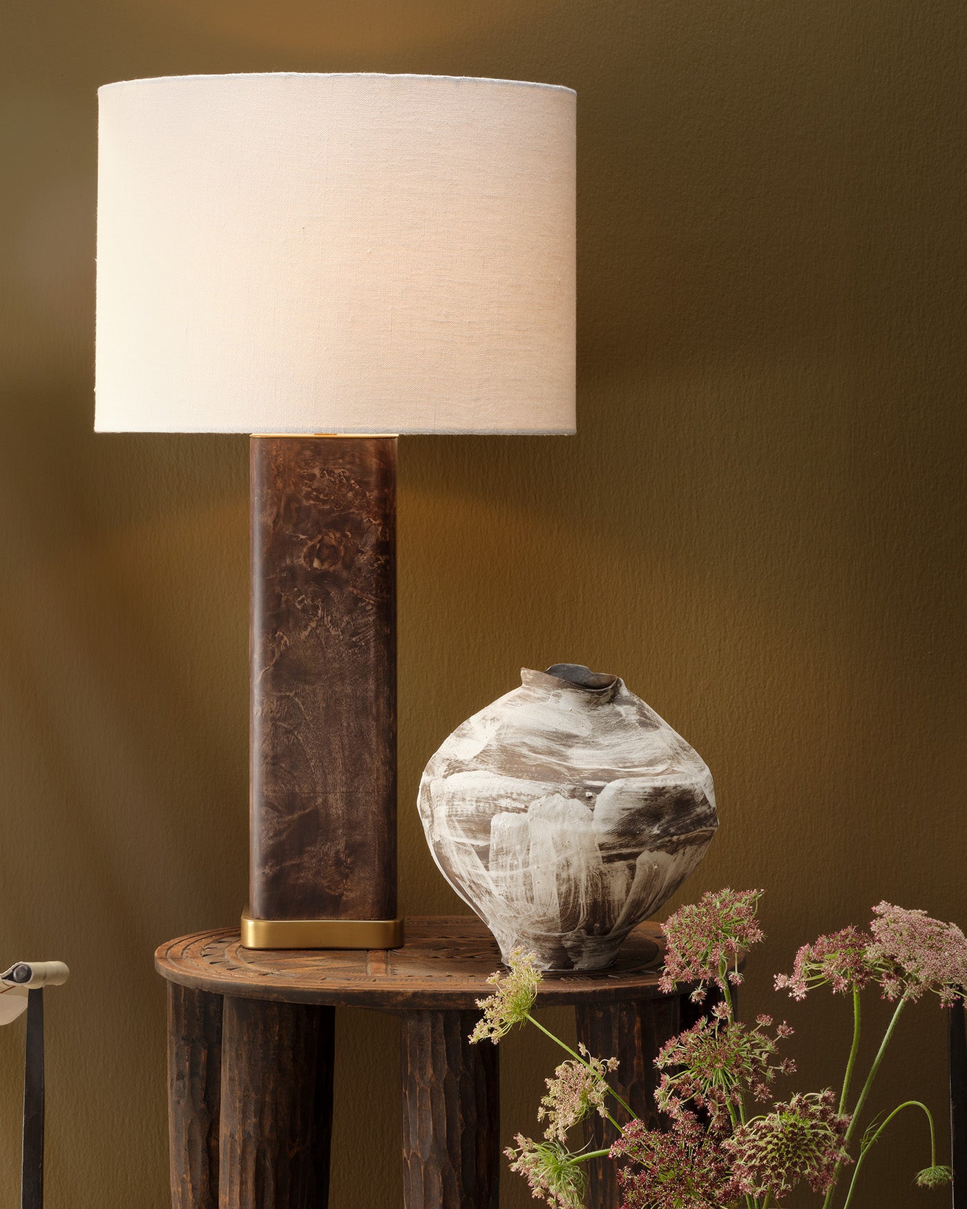Maurice Vase - Elegant Handcrafted Ceramic Flower Vase for Home Decor, Wedding Centerpiece & Gift Idea | Perfect for Living Room, Dining Table & Office Desk Decorations
