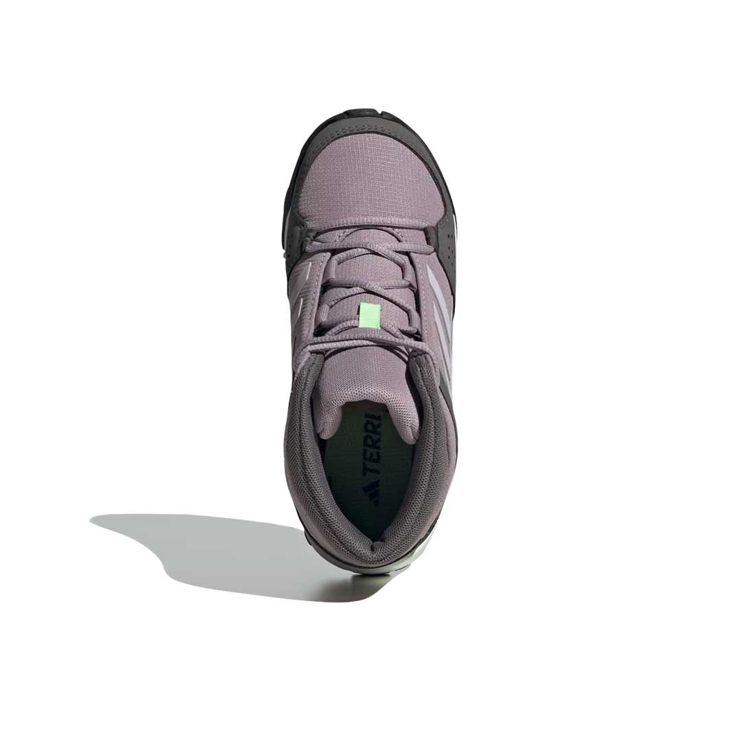 adidas Kids' (Junior) Terrex Hyperhiker Mid Hiking Shoes - Waterproof Outdoor Trekking Boots for Boys & Girls - Perfect for Mountain Trails, Camping & Adventure Hikes (IE7610)