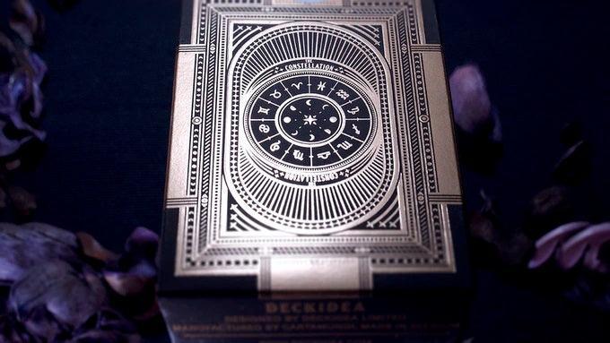 Constellation Playing Cards - Premium Champagne Gold Deck for Poker, Magic Tricks & Collectibles | Perfect for Game Nights, Gifts & Cardistry