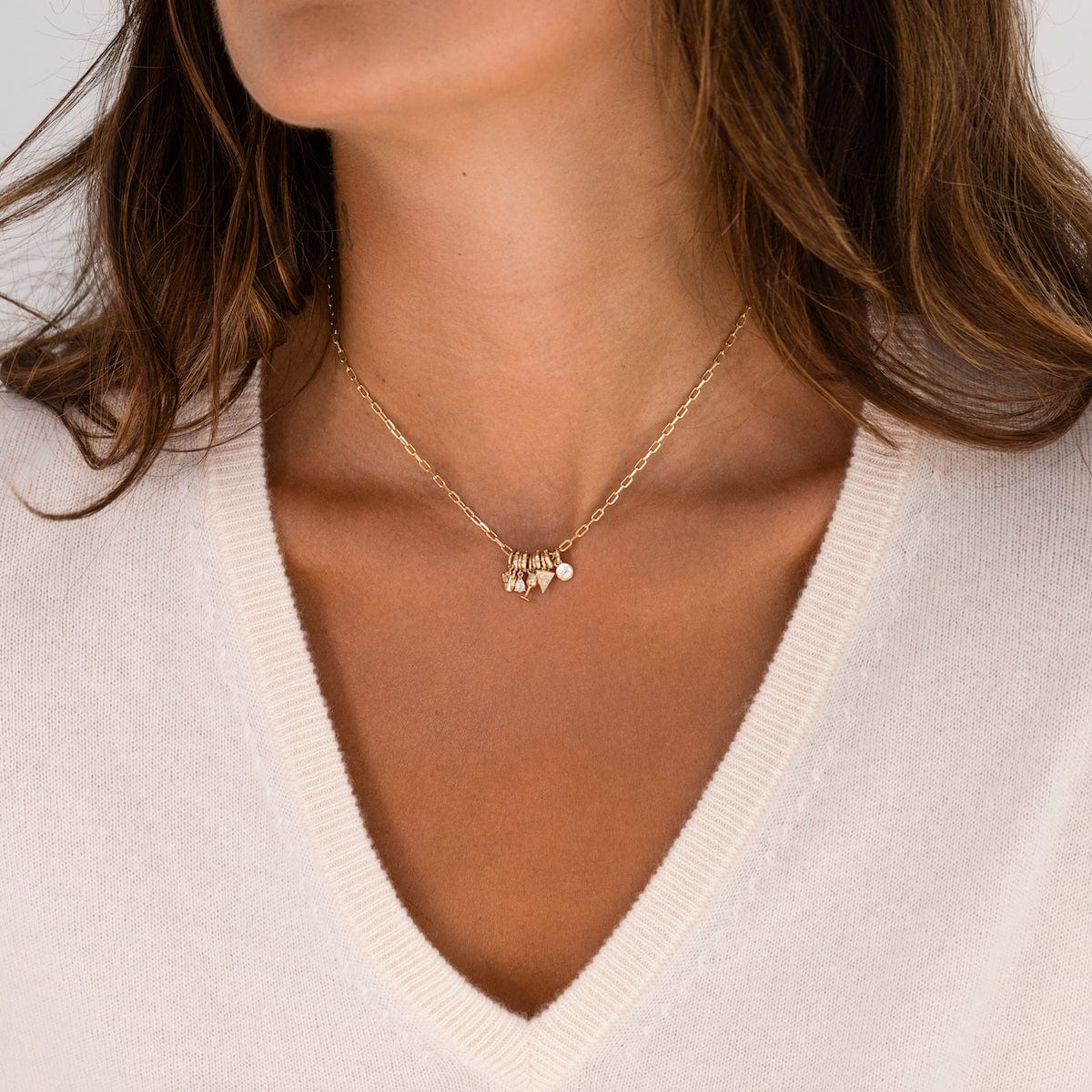 Diamond Spacer Charm for Jewelry Making - DIY Beading & Bracelet Design - Perfect for Necklaces, Earrings & Craft Projects