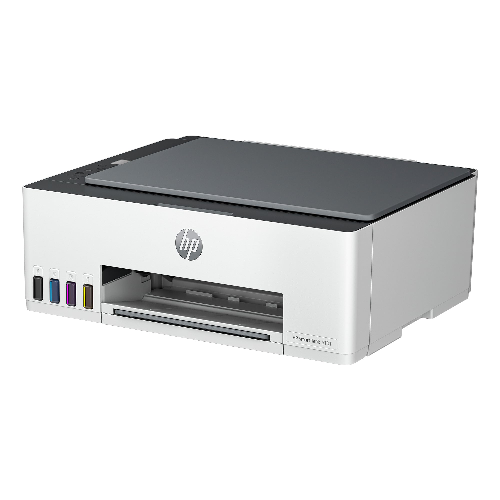 HP Smart Tank 5101 Wireless All-in-One Ink Tank Printer with 2 Years of Ink Included - Print, Scan, Copy - Best for Home & Office Use - Refillable Ink Tank System (1F3Y0A) - Perfect for Remote Work, School Projects, and Small Business Printing Needs