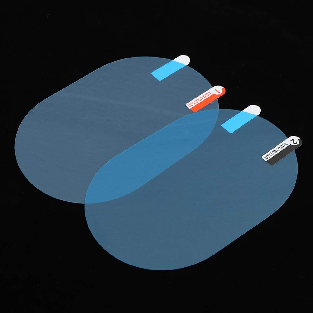 KIMISS Car Anti-Rain Mirror Film - 100x145mm Waterproof Side View Mirror Cover for Enhanced Visibility in Rainy Weather | Perfect for Driving in Storms, Fog, and Low Visibility Conditions