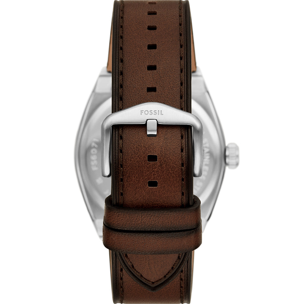 Fossil Everett FS6071 Men's Stainless Steel Chronograph Watch - Perfect for Business, Casual & Formal Wear
