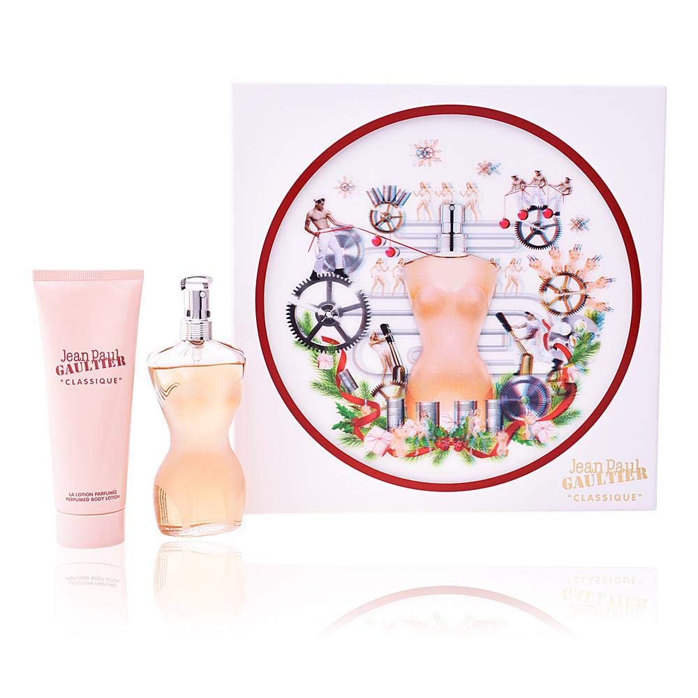 Jean Paul Gaultier Classique Eau de Parfum Gift Set for Women - Floral Vanilla Fragrance, Perfect for Date Night & Special Occasions