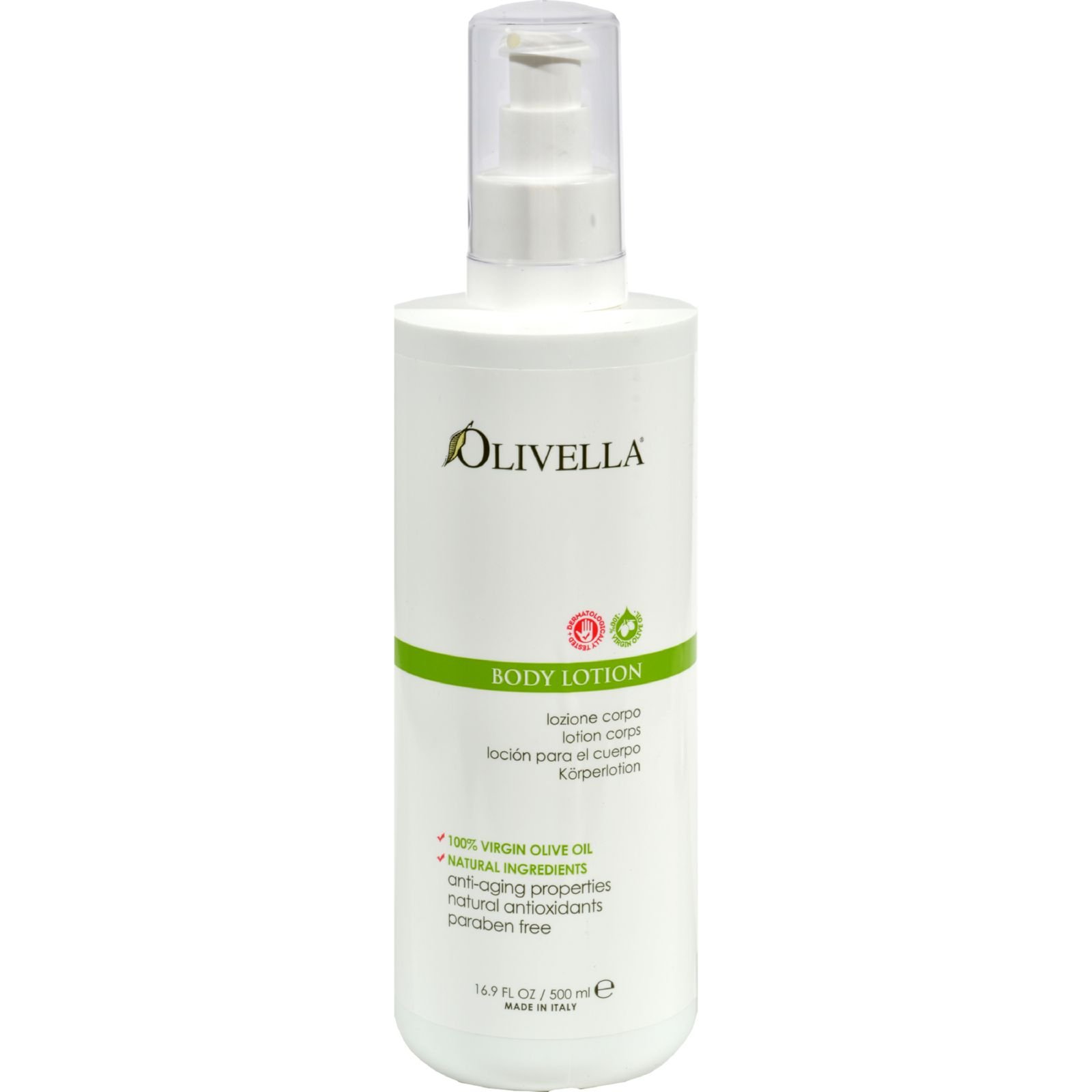 Olivella Body Lotion 16.9 Fl Oz - Hydrating & Nourishing Moisturizer for Dry Skin | Perfect for Daily Use, After Shower & Spa Treatments