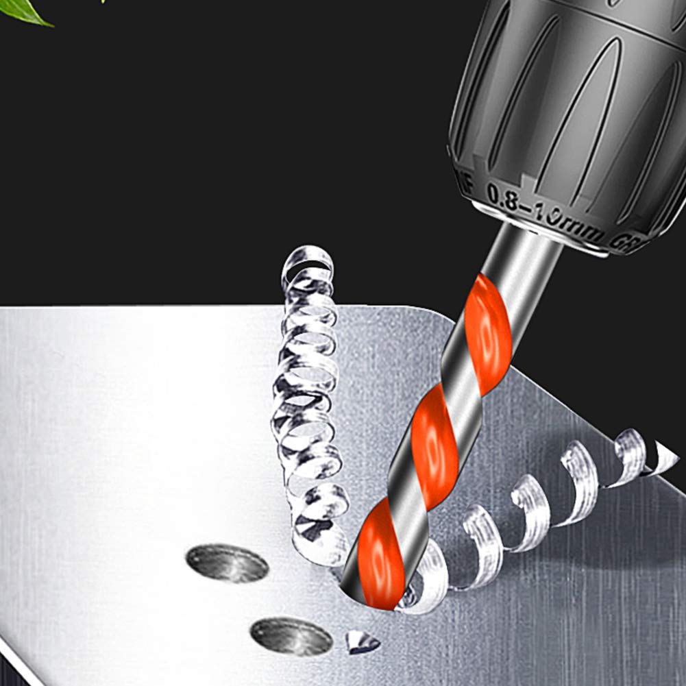 Premium Ceramic Tile Drill Bits Set - Super Hard Alloy Twist Bits for Concrete, Glass, Brick & Tile (5/6/8/10/12mm) - Perfect for Bathroom Renovation, Kitchen Backsplash & DIY Home Improvement Projects