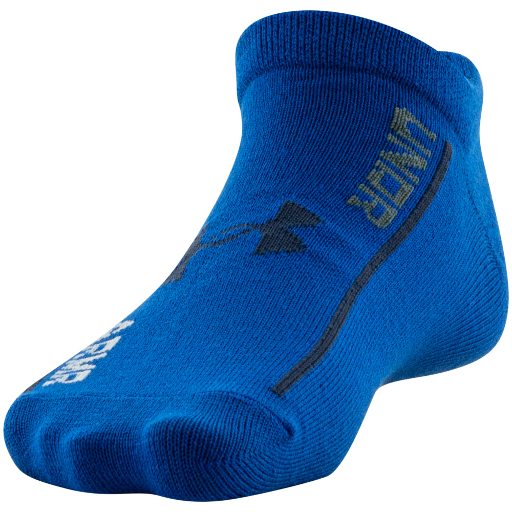 Under Armour Youth Essential Lite Low Cut Socks 6-Pack for Boys - Breathable & Comfortable Athletic Socks for Sports, School & Everyday Wear
