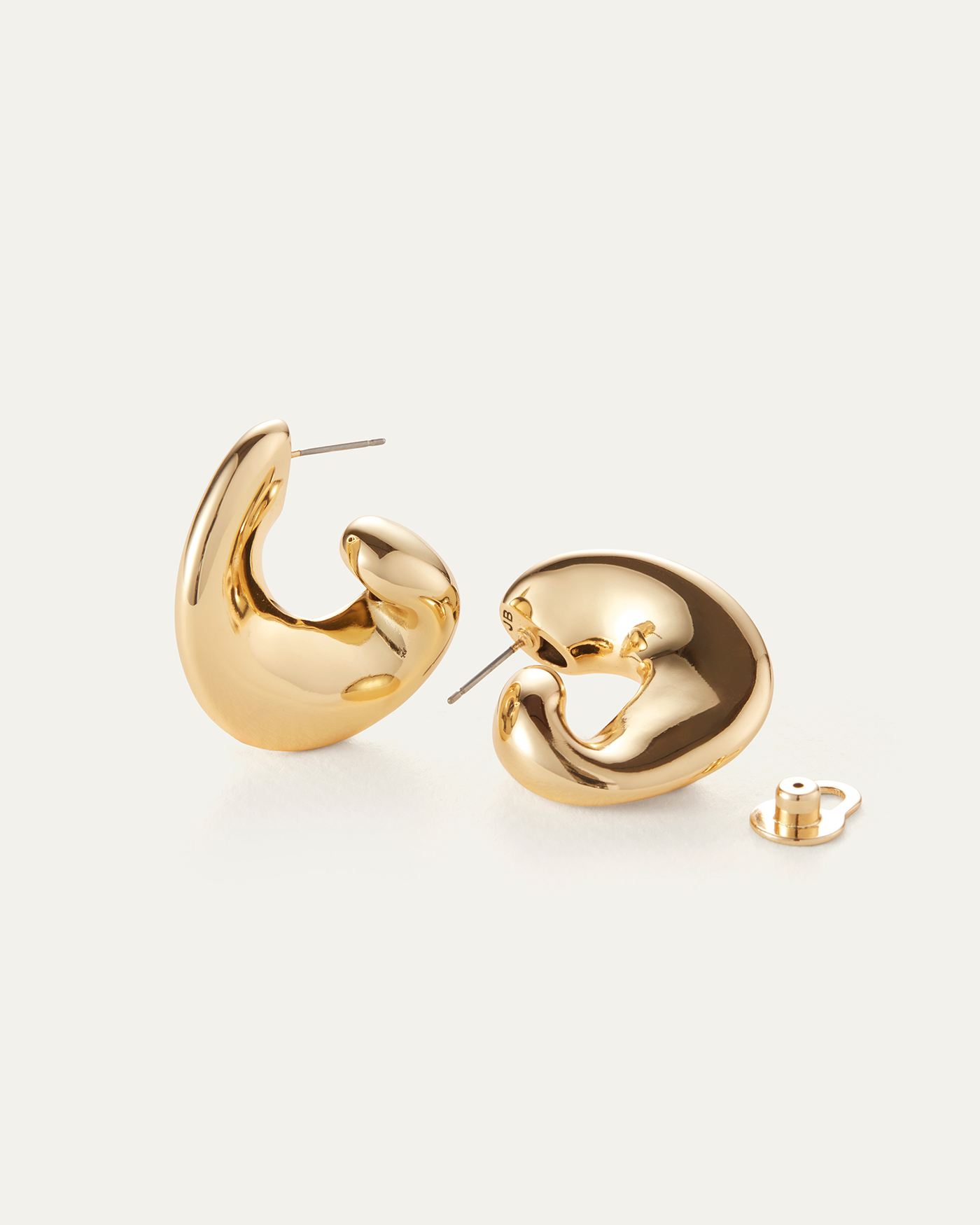 Gigi Hoop Earrings for Women - 14K Gold Plated Fashion Jewelry - Trendy Dangle Earrings for Party, Wedding & Everyday Wear