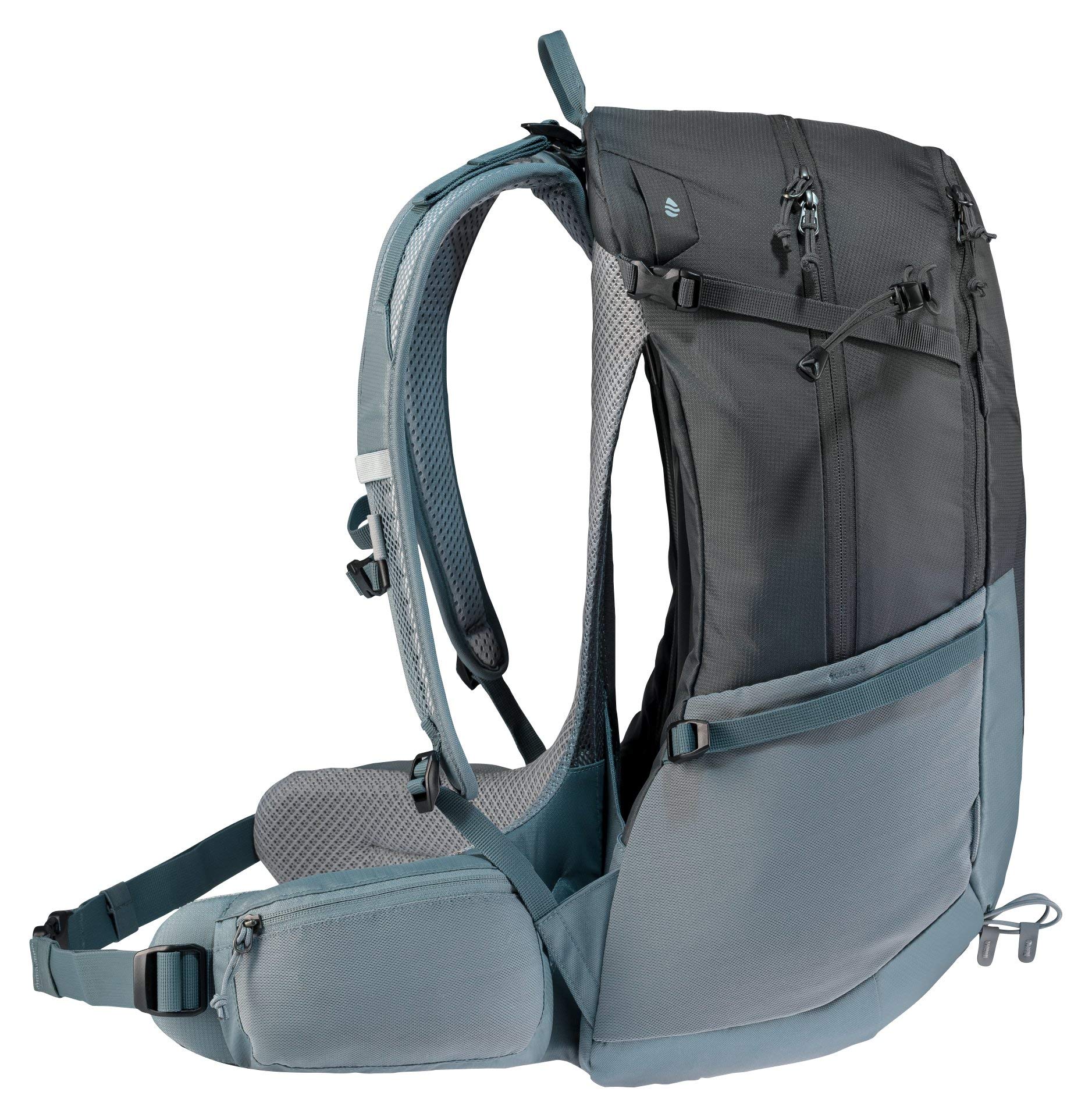 Deuter Futura 23 & 27 Hiking Backpacks - Lightweight Trekking Daypacks for Men & Women | Durable Graphite Color | Perfect for Day Hikes, Camping & Outdoor Adventures