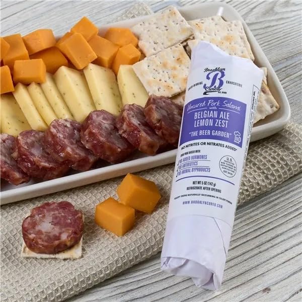 Premium Artisan Meat & Cheese Platter - Handcrafted Charcuterie Board Gift Set by GourmetGiftBaskets.com | Perfect for Dinner Parties, Wine Tasting & Holiday Gifting