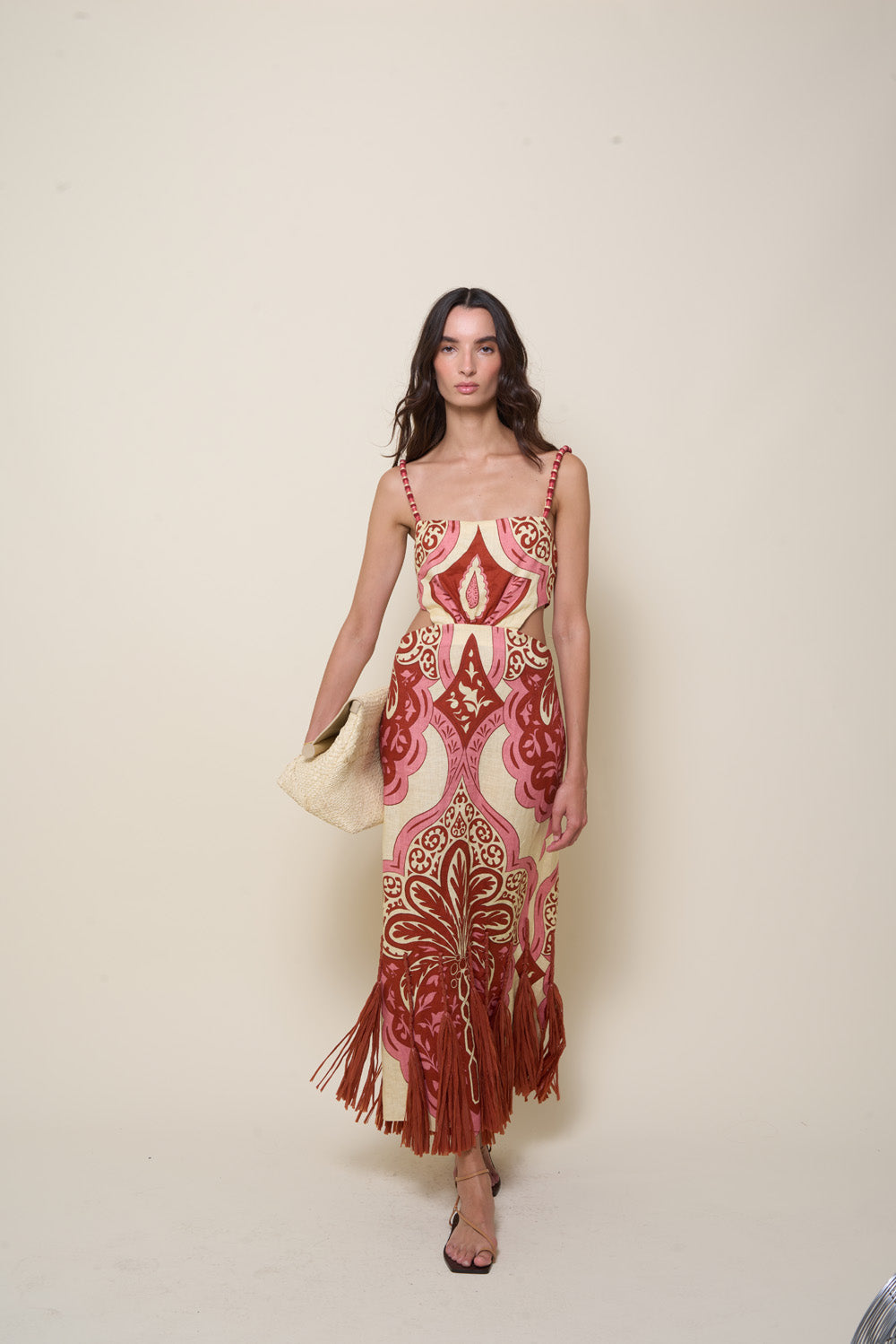 Stylish Counter Rhythm Dress for Women - Trendy Flowy Midi Dress for Casual Outings, Dates & Summer Parties