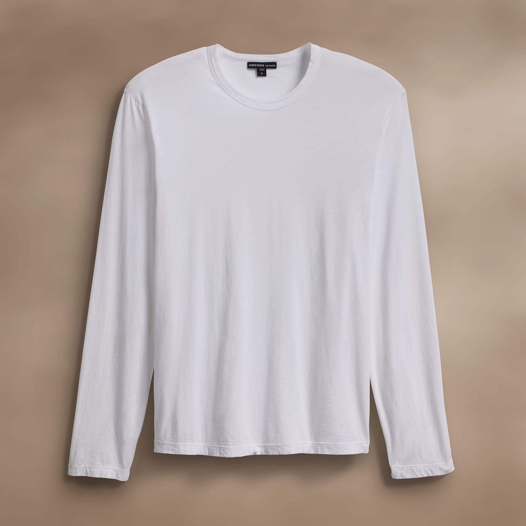Luxury Lotus Jersey Crew Neck T-Shirt for Women - Soft Comfortable White Cotton Top for Casual Wear & Everyday Outfits