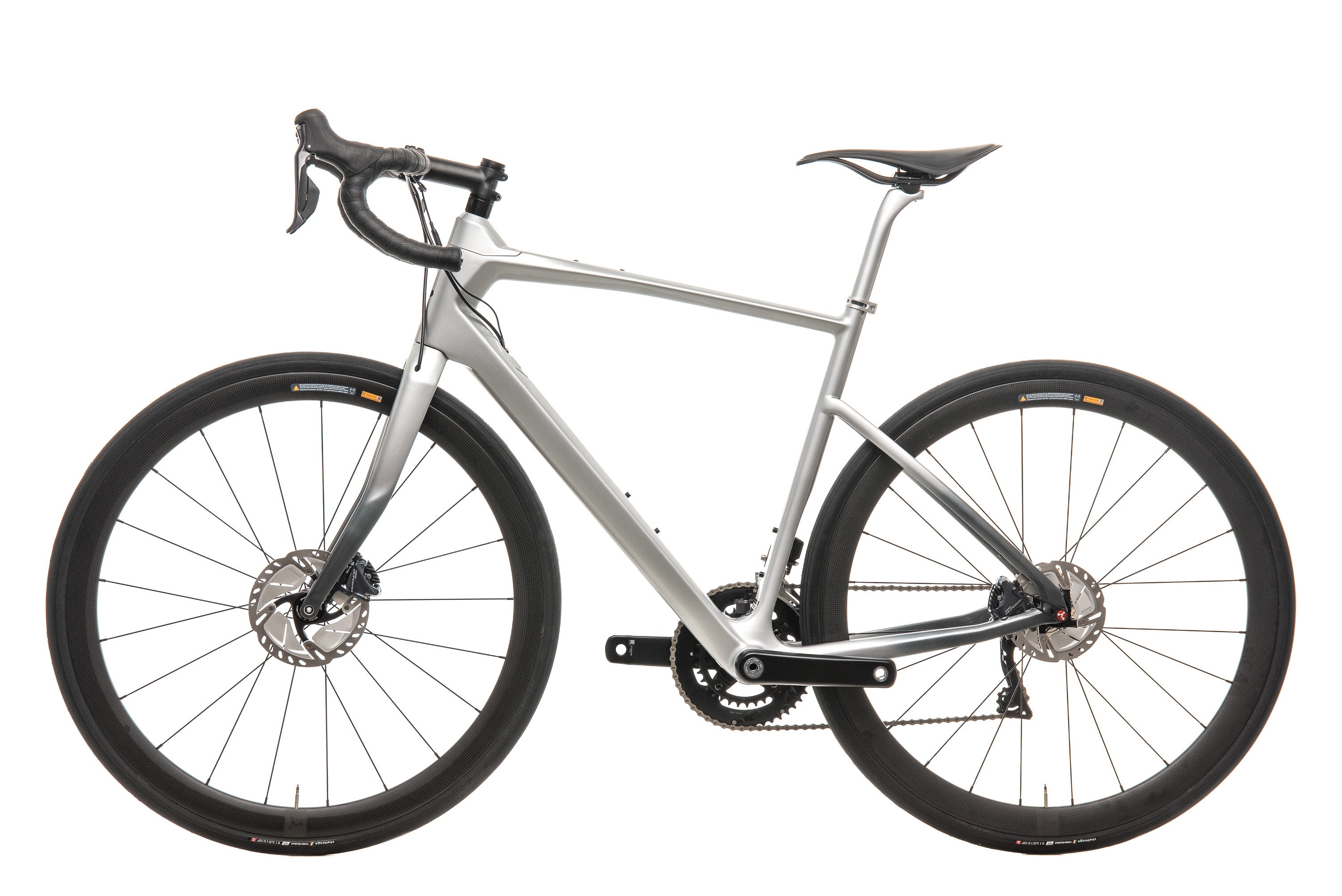 Argon 18 Krypton GF Disc Di2 Road Bike - Mercedes Benz Inspired Silver Finish (2019, Medium) | Premium Carbon Frame for Racing & Endurance Cycling