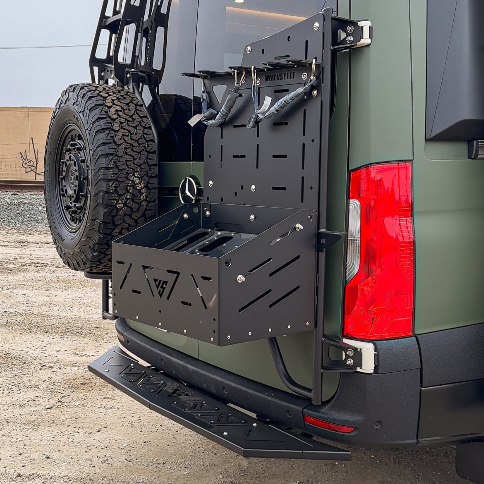 Sprinter Gondola Rack Bundle - Heavy Duty Cargo Carrier for Vans & Sprinters - Perfect for Camping, Road Trips & Outdoor Adventures