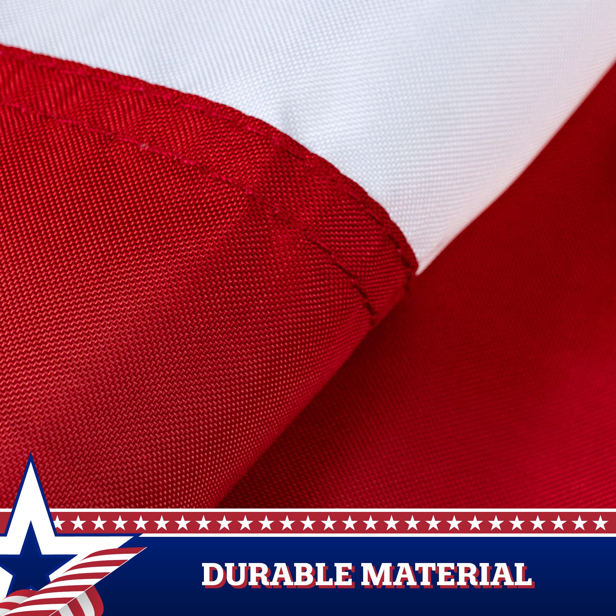 G128 – 10 Pack: 1.5x3 Feet American USA Pleated Fan Flags - Patriotic Stars & Stripes Bunting Decorations with Canvas Header & Brass Grommets (150D Printed) - Perfect for 4th of July, Memorial Day, Labor Day & Patriotic Party Decorations