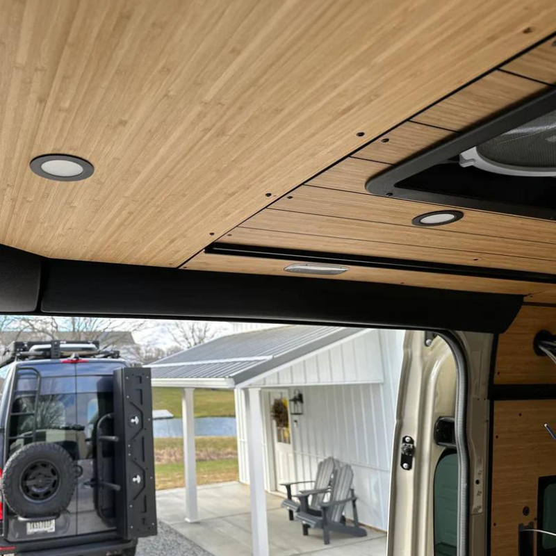 Mercedes Sprinter Sliding Door Threshold Trim Kit - Durable Stainless Steel Replacement Part for Van Door Protection - Perfect for Cargo Vans, Campers & Delivery Vehicles