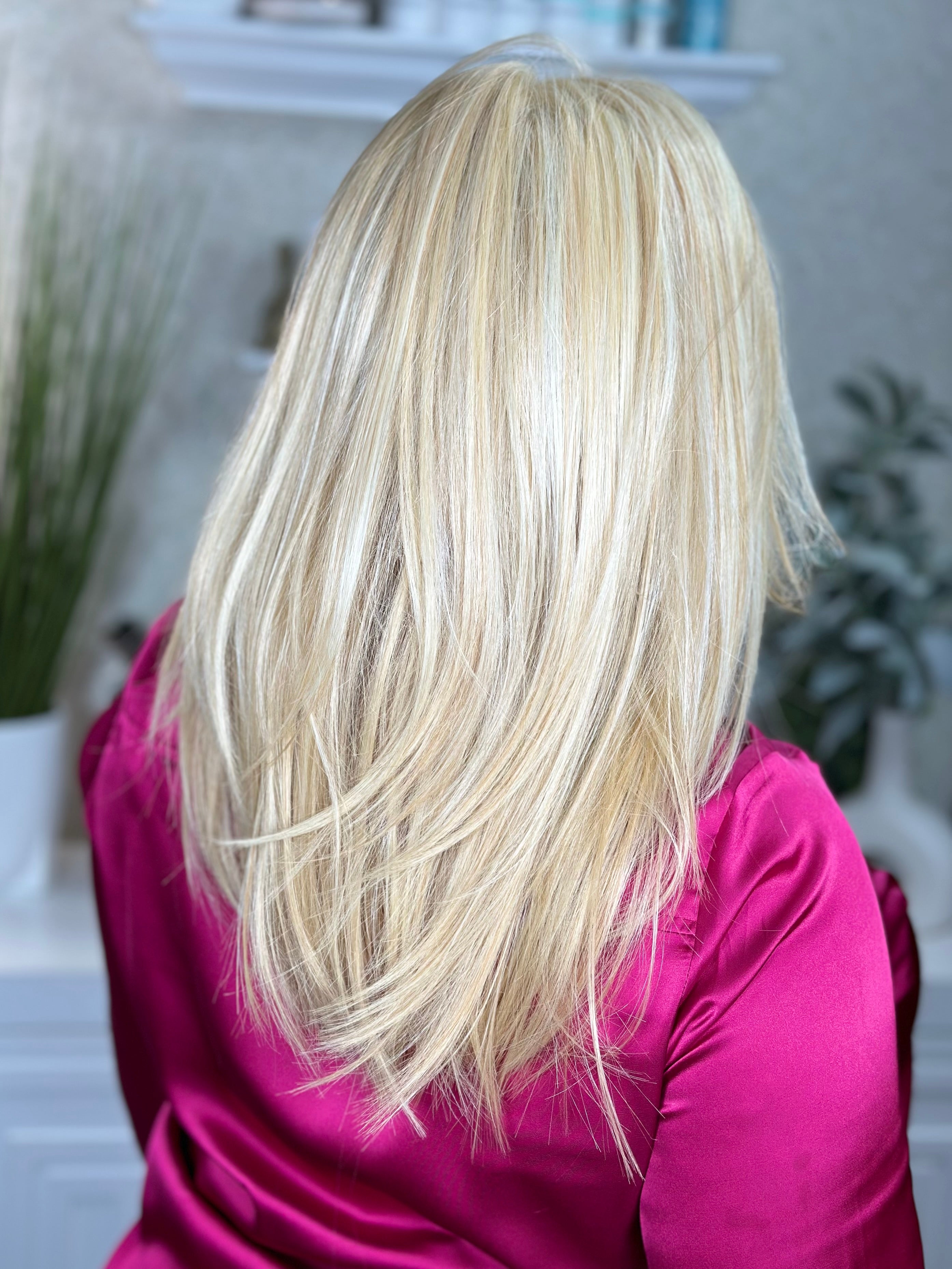 INFINITE LOVE Frosted Honey Blonde Hair Extensions (No Root) - Perfect for Parties, Weddings & Everyday Glam