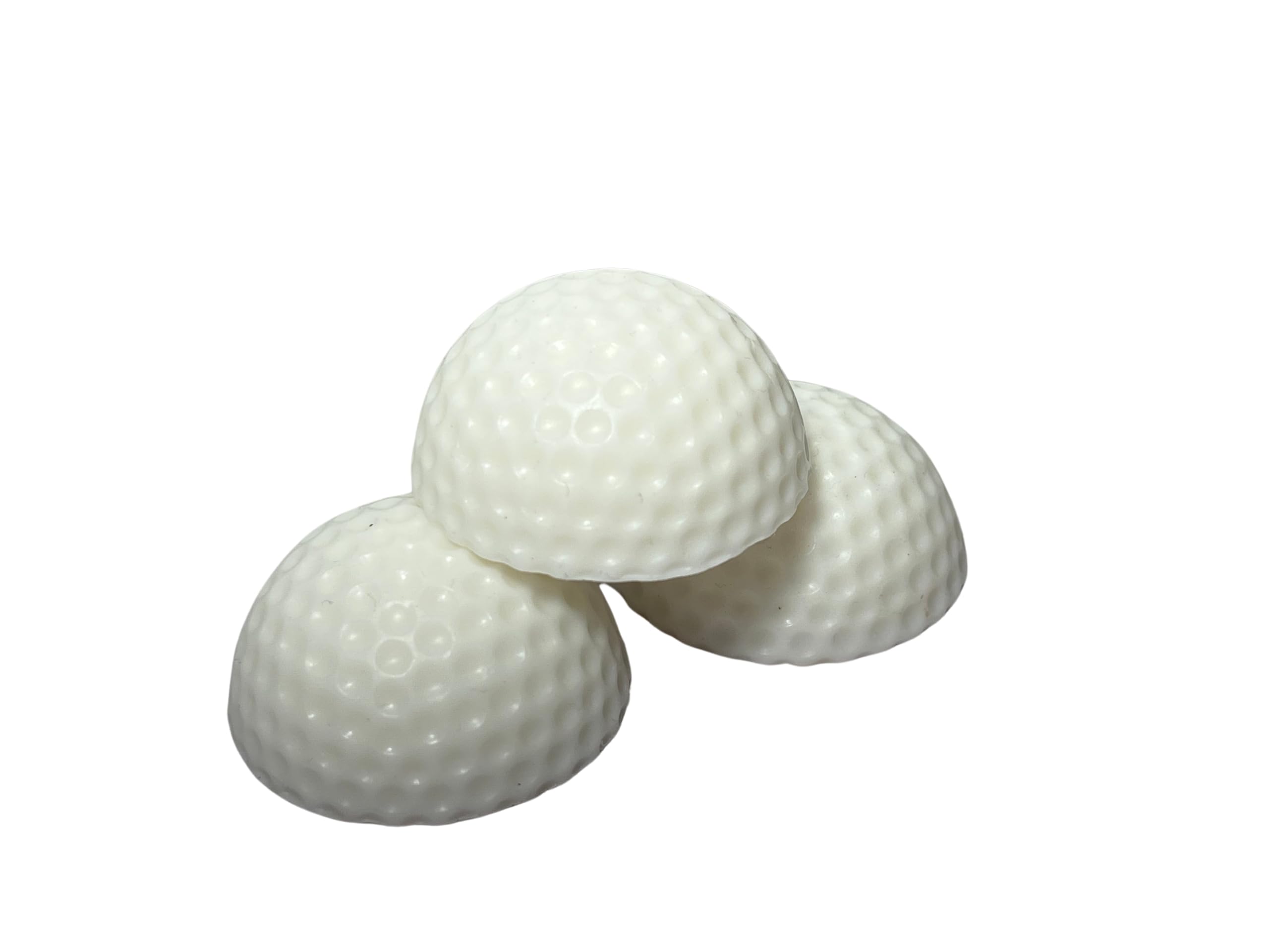 Premium Golf Ball Shaped Goat Milk Soap Gift Set - 3-Piece Natural Handmade Soap for Men - Perfect Golf Lover Gift for Birthday, Father's Day & Retirement - Moisturizing Skin Care for Golfers