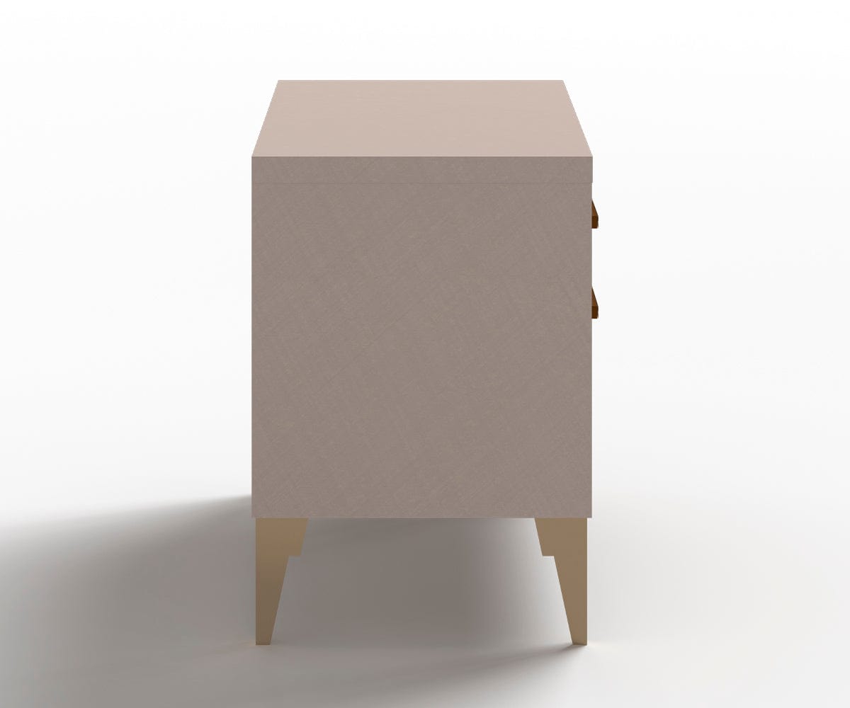 Modern Nightstand with Drawer - Antonella Bedside Table for Bedroom, Living Room & Guest Room - Stylish & Functional Storage Solution