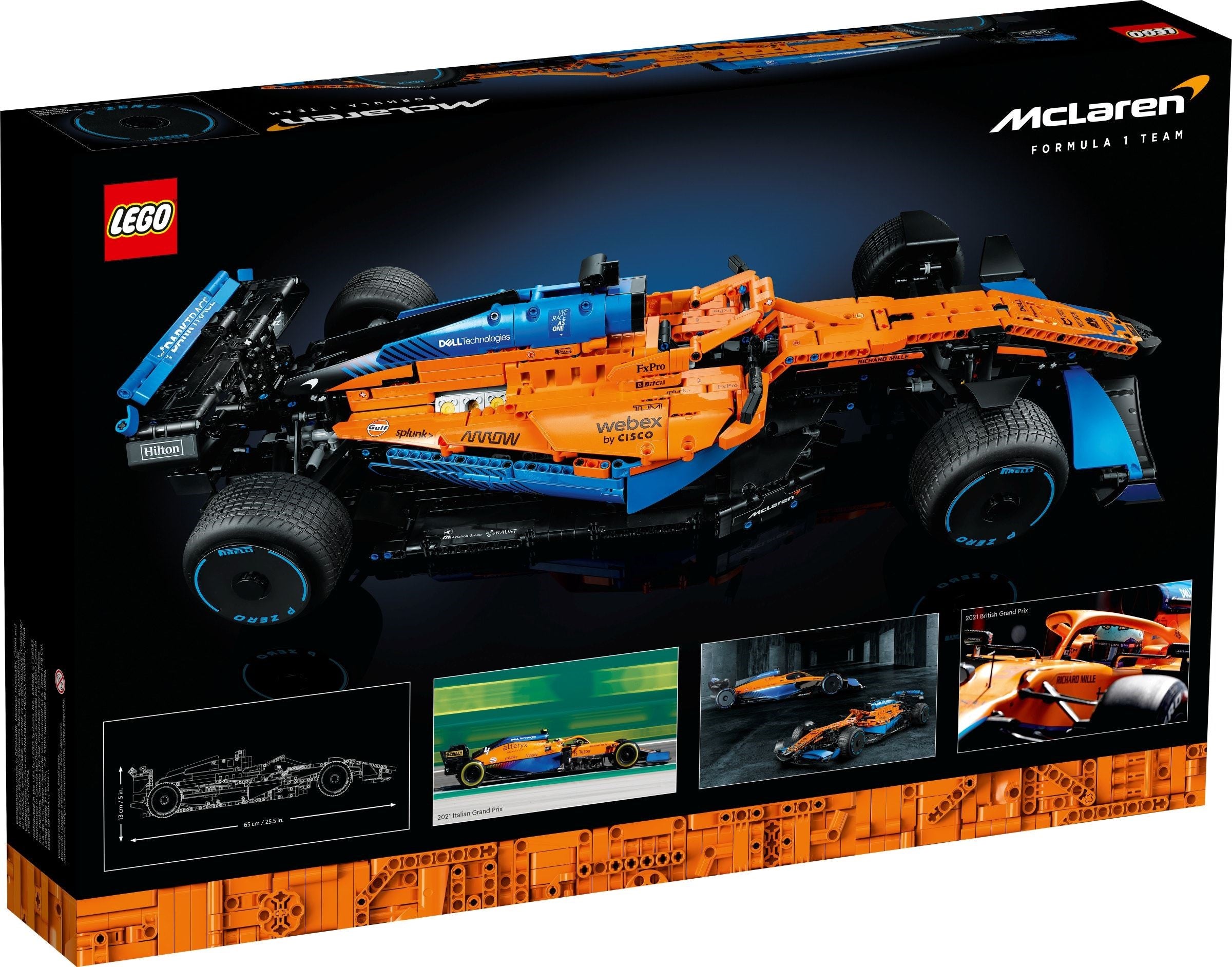 LEGO 42141 McLaren Formula 1 Team 2022 Building Kit - First Edition Collectible Model Car for Adults & Kids - Perfect for F1 Racing Fans & LEGO Enthusiasts - Great Gift for Birthdays & Holidays