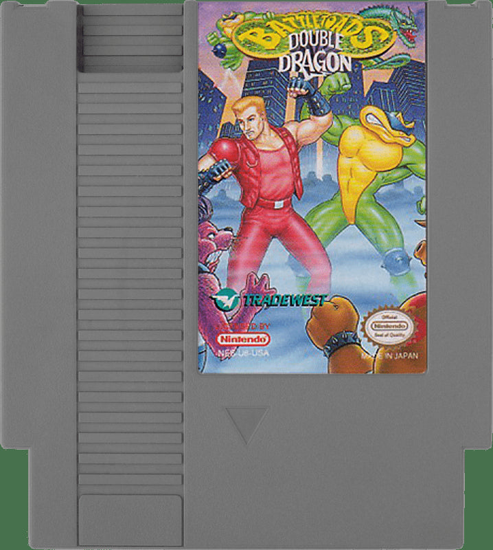 Battletoads and Double Dragon: The Ultimate Team - Retro Video Game for Nintendo & Sega - Perfect for Classic Gaming Nights & Collector's Display