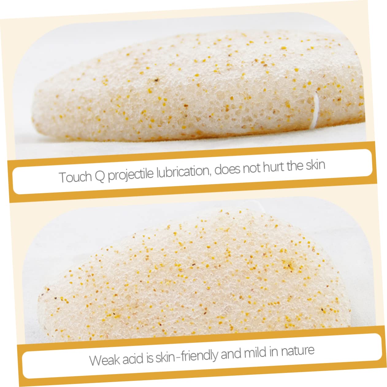 Minkissy 2 Pack Hydrating Facial Cleansing Sponges - Gentle Makeup Remover Pads for Soft Skin | Perfect for Daily Skincare & Travel