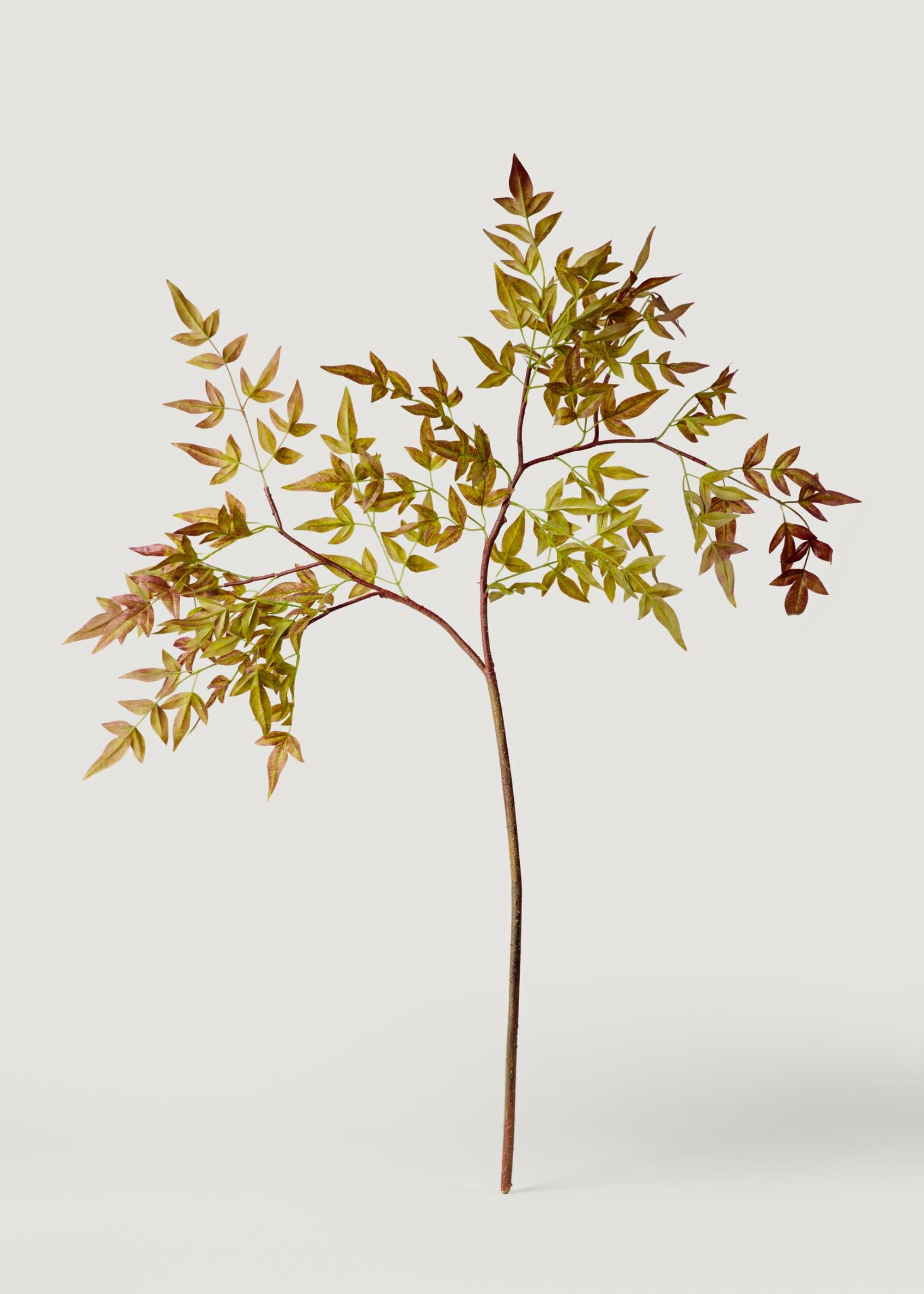 Artificial Nandina Leaf Branch - 39