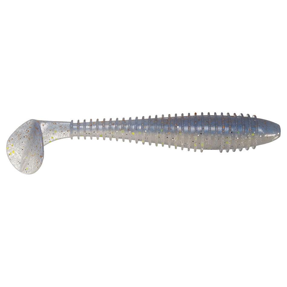Keitech Fat Swing Impact Swimbaits - Premium Soft Bait Lures for Bass Fishing | Perfect for Freshwater & Saltwater Angling | Great for Casting, Trolling, and Jigging