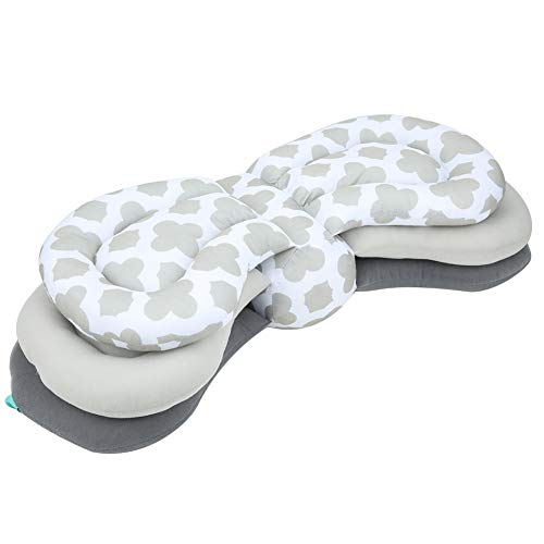 LZKW Adjustable Nursing Pillow for Newborns - Ergonomic Breastfeeding Support Pillow with Height Adjustment, Soft & Comfortable Baby Nursing Cushion for Home Nursery & Breastfeeding - Perfect for New Moms, Daycare & Travel Use