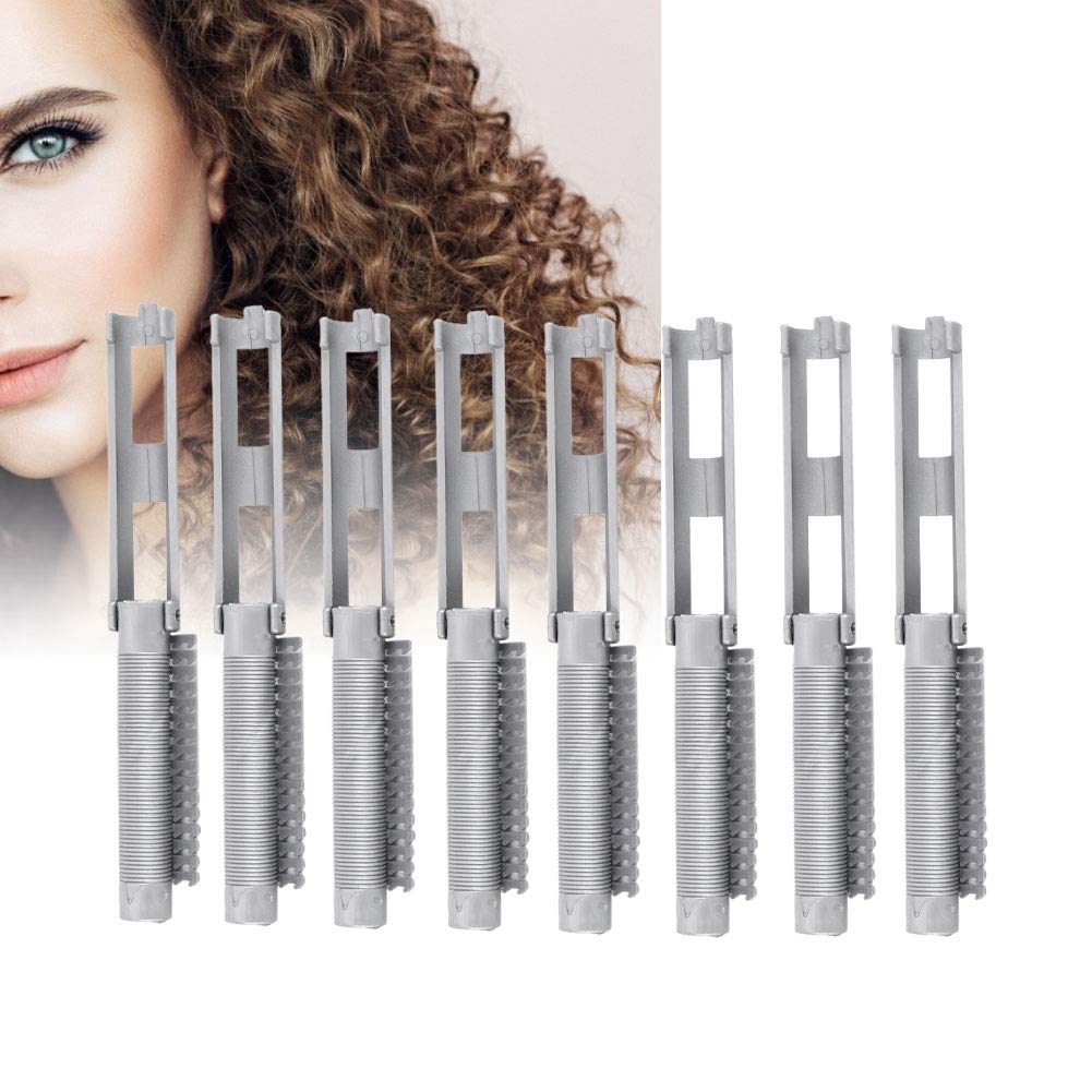 25pcs Hair Perm Rods Set - Gray Air Bang Styling Bars & Morgan Perm Curling Tools for Salon-Quality Waves at Home | Perfect for DIY Hairstyling, Salon Treatments & Special Occasion Looks