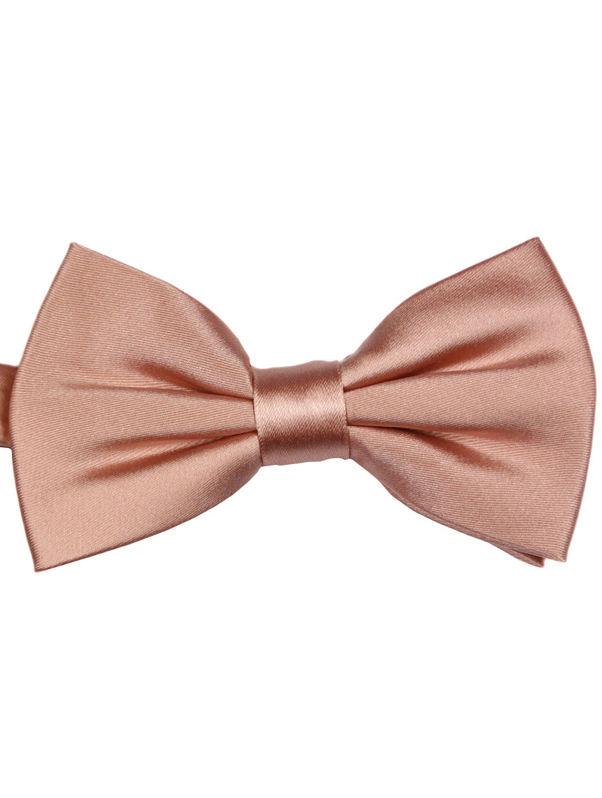 Classic Plain Bow Tie for Men | Elegant Dusk Color | Perfect for Weddings, Prom & Formal Events