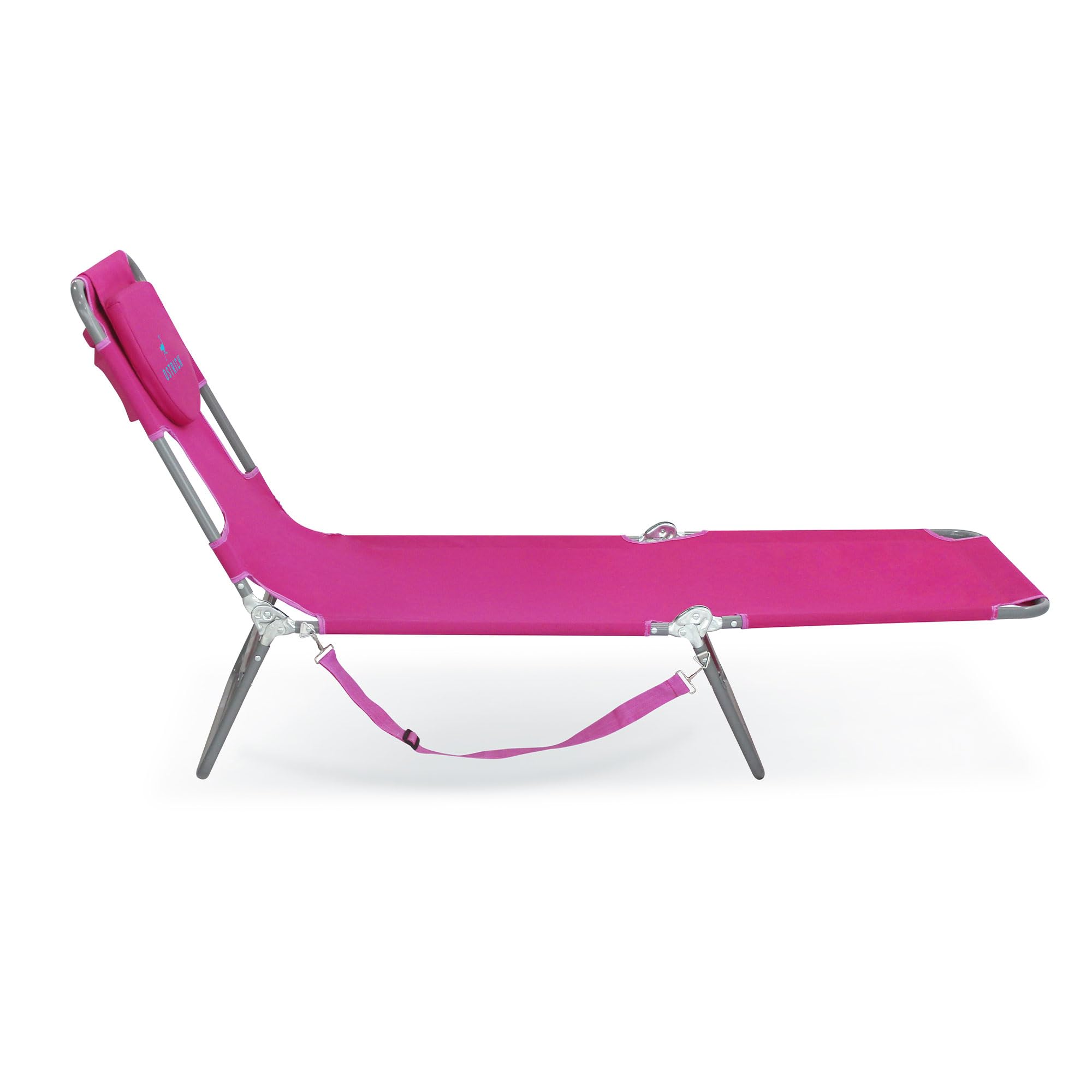 Premium Ostrich Chaise Lounge Chair - Foldable & Portable Sun Lounger for Poolside, Beach, Patio, and Backyard Relaxation (Set of 2) - Perfect for Vacation, Tanning, and Outdoor Lounging