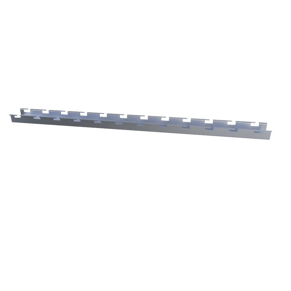 NavePoint 24in Wide Wire Mesh Cable Tray - Heavy Duty Ceiling Hanging Bar for Network & Data Center Cable Management - Perfect for Server Rooms, Office Wiring & Industrial Installations