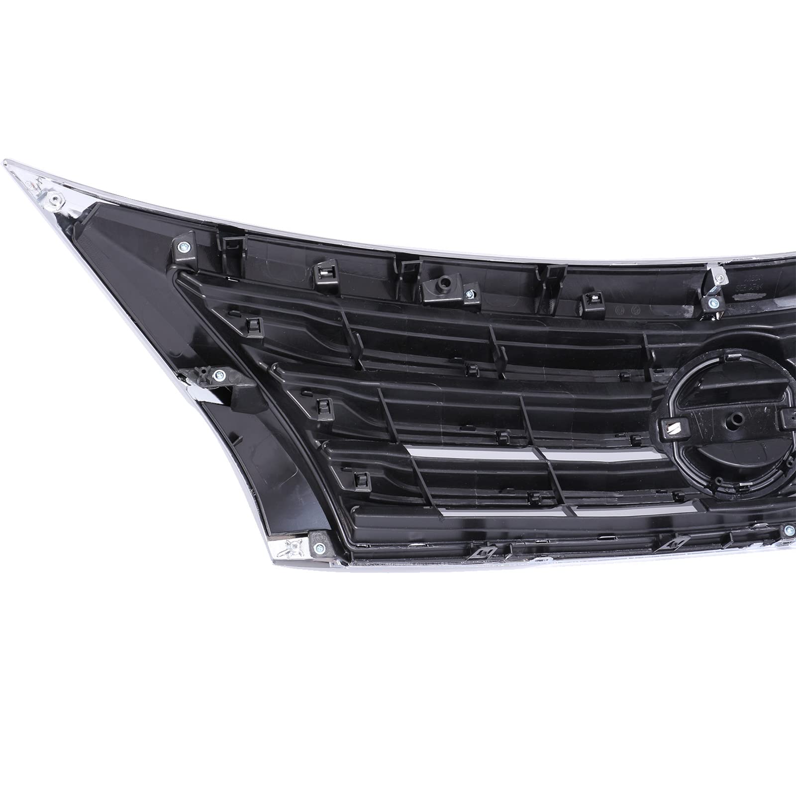2013-2015 Nissan Altima Front Bumper Upper Grille Chrome Replacement - Perfect for Car Restoration & Custom Upgrades | Fits Sedan Models