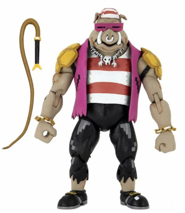 Teenage Mutant Ninja Turtles Turtles in Time Pirate Rocksteady & Bebop Action Figure 2-Pack - Collectible TMNT Toys for Kids & Fans - Perfect for Display, Play, and Nostalgic Gift Giving