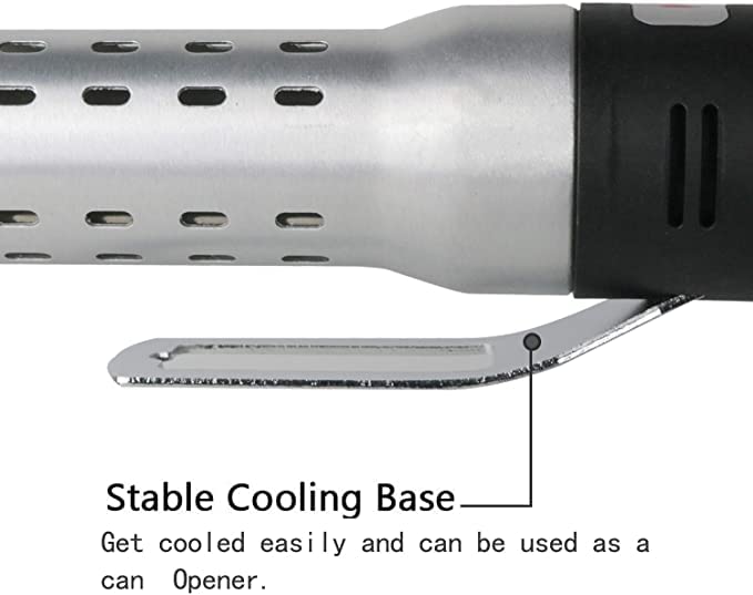 Electric Fire Starter for BBQ & Grill - Chemical-Free Charcoal & Smoker Lighter with Built-In Blower - Perfect Father's Day Gift (Silver) | Ideal for Camping, Backyard Grilling & Outdoor Cooking