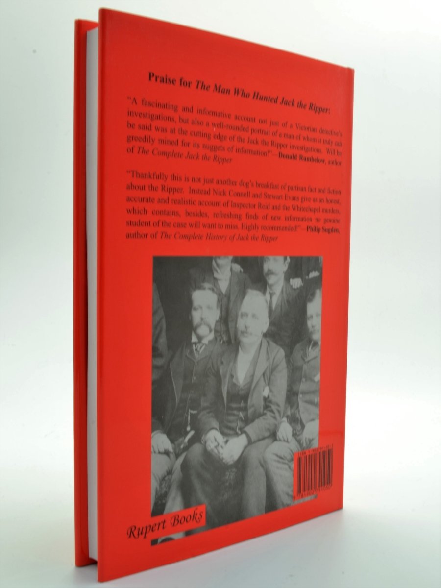 The Man Who Hunted Jack the Ripper: Signed First Edition by Connell, Nicholas & Evans, Stewart P. – True Crime Book for Collectors & History Enthusiasts