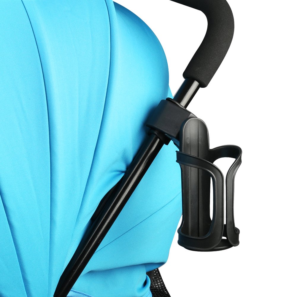 **Accmor Universal Cup Holder for Walkers, Wheelchairs & Rollators - Black Drink Holder Accessory for Mobility Scooters & Rollator Walkers - Perfect for Outdoor Activities, Travel & Daily Use**
