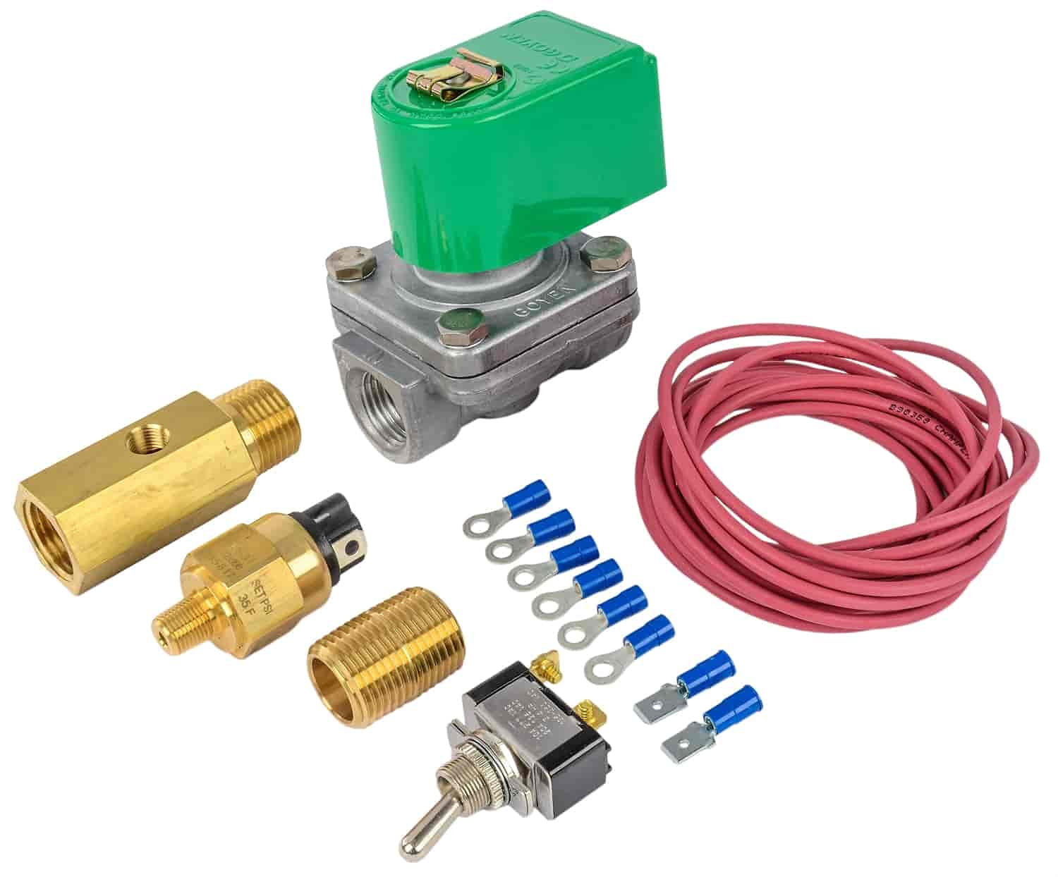 Moroso 23908 35-40 PSI Accumulator Pressure Control Valve - High Performance Hydraulic Valve for Racing & Off-Road Vehicles