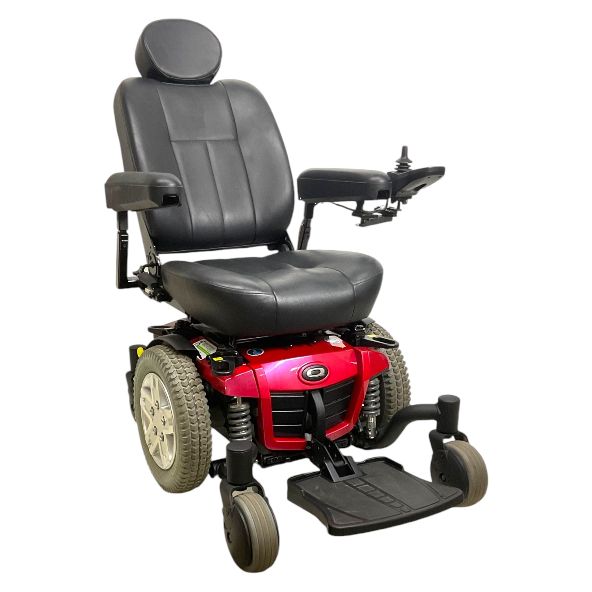 Pride Mobility Quantum Q6 Edge Power Wheelchair - 18 x 18 Inch Seat with Manual Recline & Transit Kit | Electric Mobility Scooter for Seniors & Disabled | Indoor & Outdoor Use for Home, Shopping & Travel