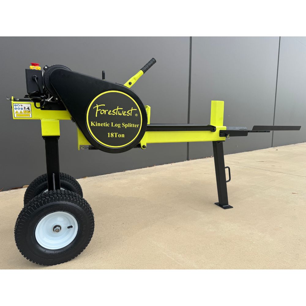 Forestwest 18 Ton Kinetic Log Splitter - 2200W Electric Firewood Splitter BM11097 for Home Heating, Wood Stove & Fireplace Use