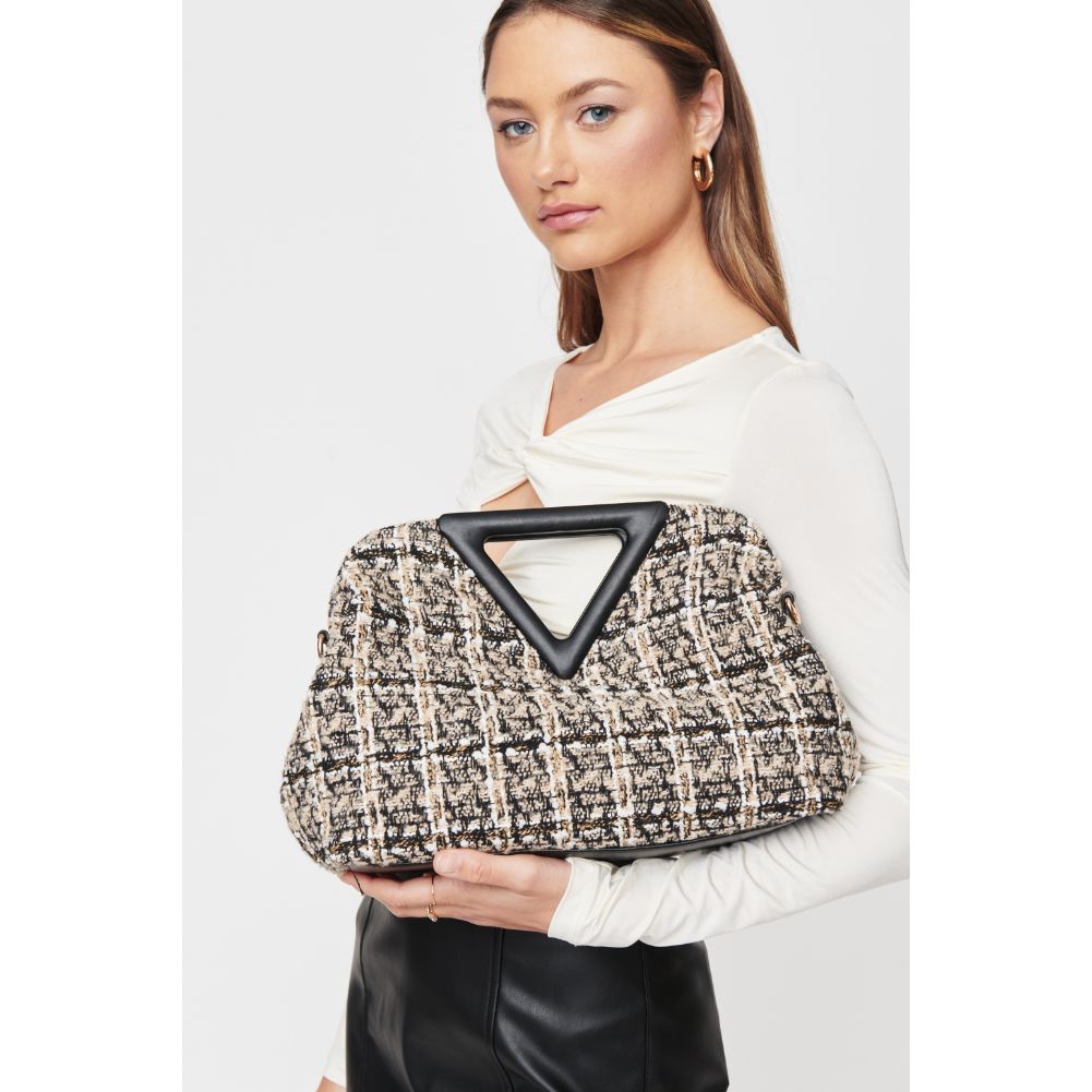 Natasha Tweed Crossbody Bag for Women - Stylish & Lightweight Shoulder Purse - Perfect for Work, Travel & Everyday Use